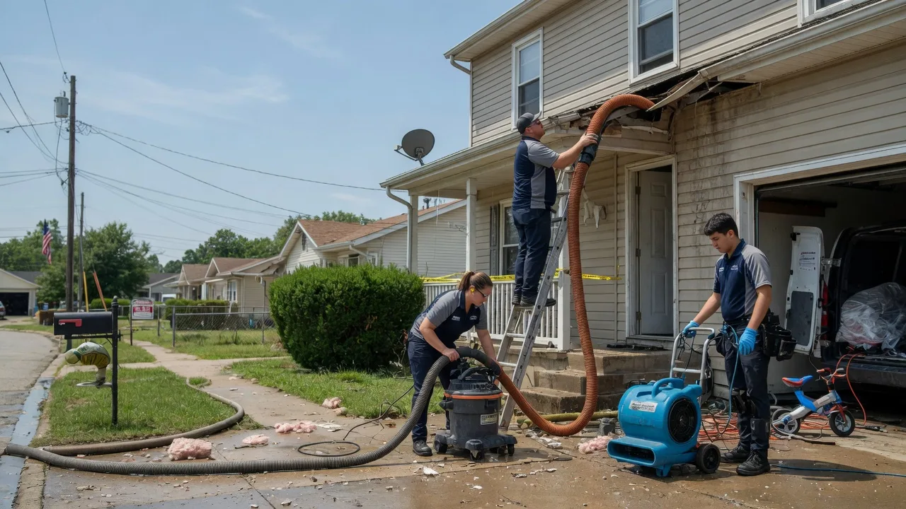 Water Damage Restoration in Blue Springs, MS near me